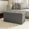 Hastings Home Hastings Home Foldable Ottoman Storage Bench 426142PII